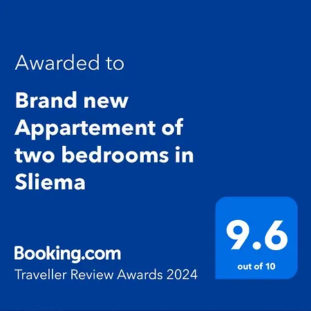 Apartamento Brand New Of Two Bedrooms In Sliema